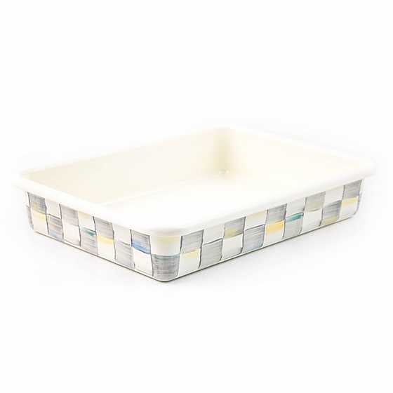 Courtly Check Enamel Baking Pan 9 x 13