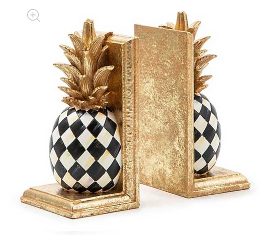 PINEAPPLE BOOKENDS