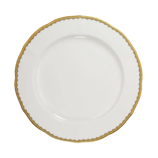 Antique Gold Dinner Plate