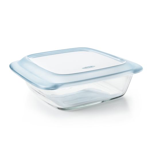 Glass Baking Dish With Lid 2 Qt