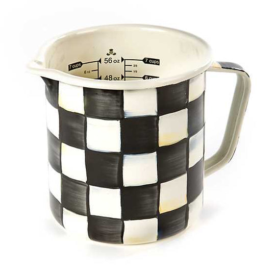 COURTLY CHECK ENAMEL MEASURING CUP-7 CUP
