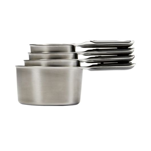 Stainless Steel Measuring Cups 4 Piece-Magnet Handles