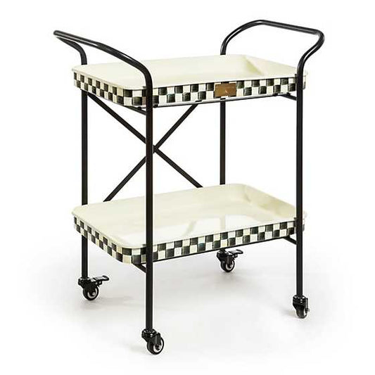 COURTLY CHECK 2-TIER KITCHEN CART