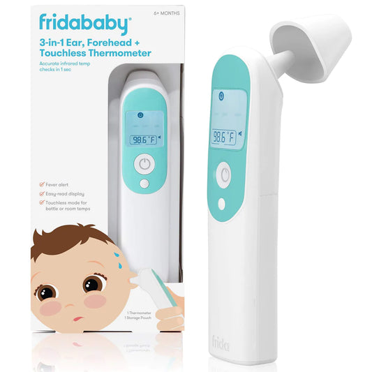 3-in-1Ear, Forehead+ Touchless Infrared Thermometer