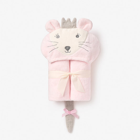 Bath Wrap- Pink Mouse