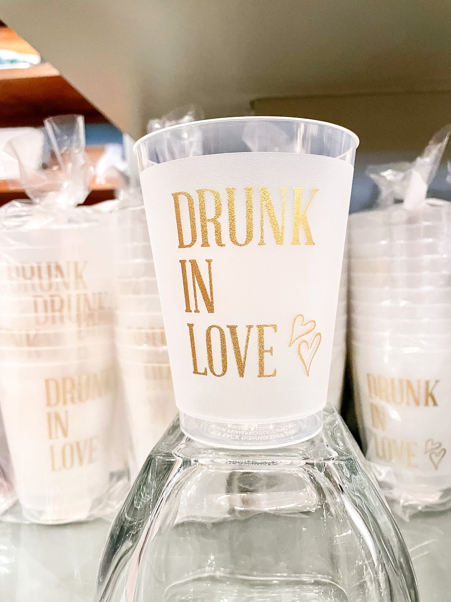'Drunk In Love' 16 OZ Shatterproof Cups