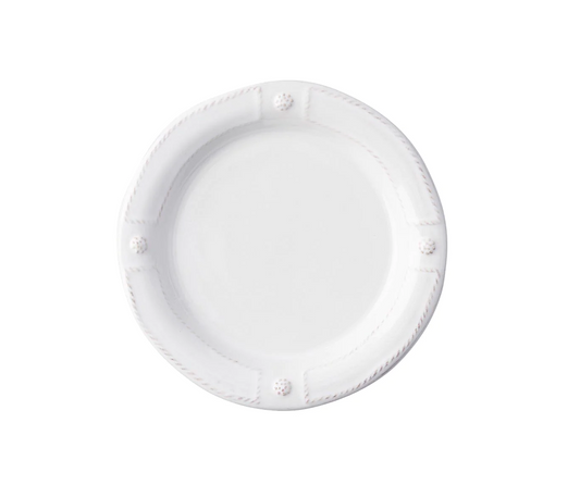 Berry & Thread French Panel Whitewash Side/Cocktail Plate