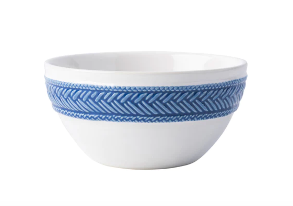 Le Panier Cereal/Ice Cream Bowl-Delft Blue