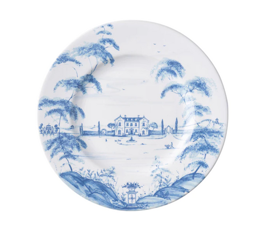 Country Estate Dinner Plate-Delft Blue