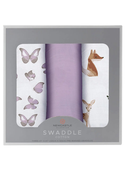 Mountain Meadow Swaddle 3 Pack
