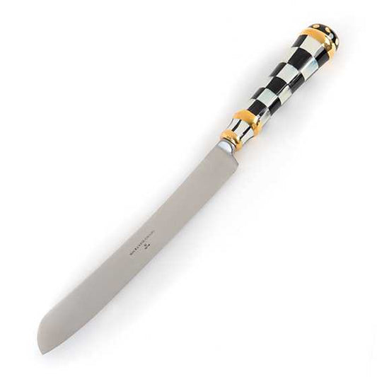 COURTLY CHECK CAKE KNIFE