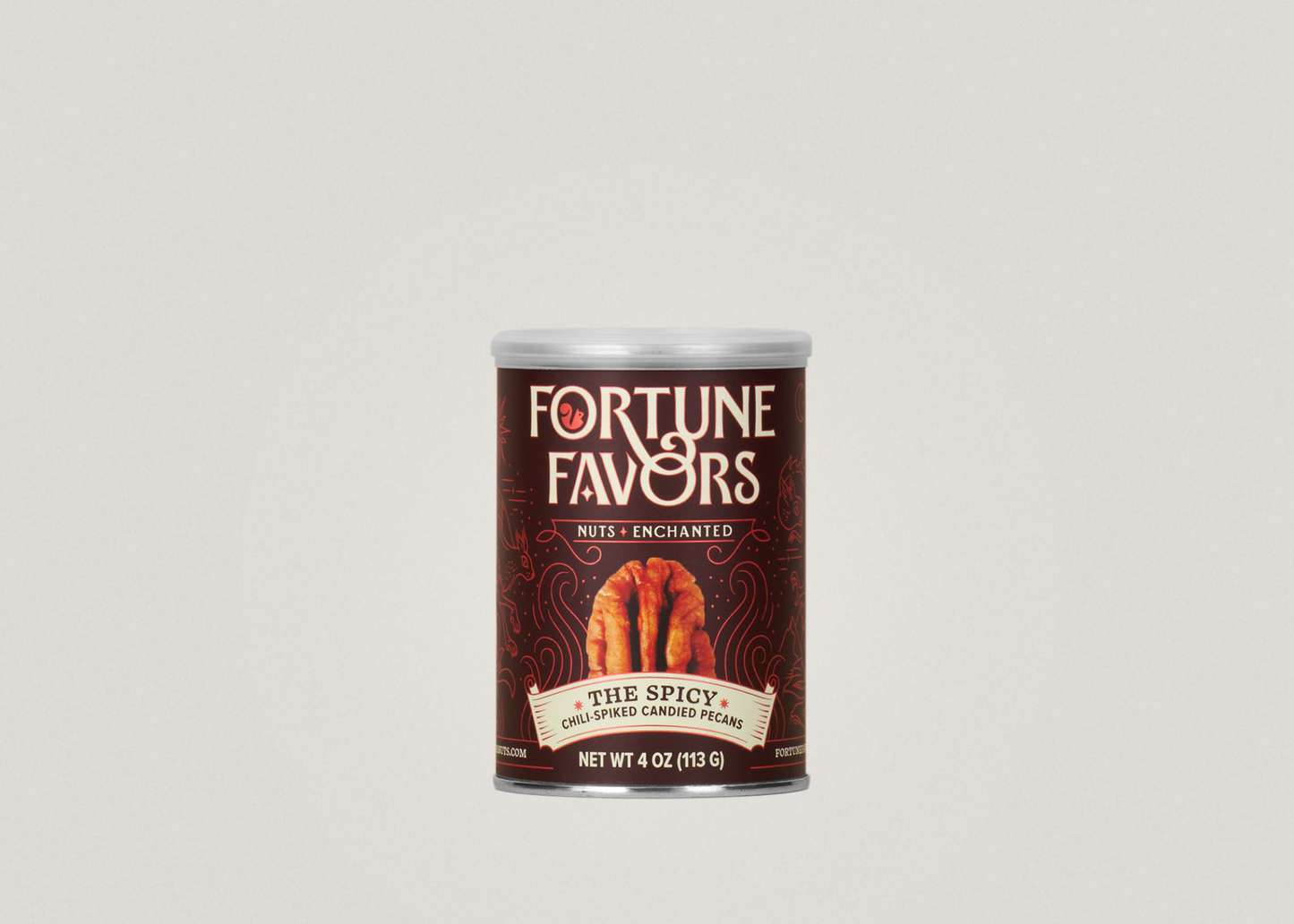 Fortune Favors The Spicy Candied Pecans 4 oz