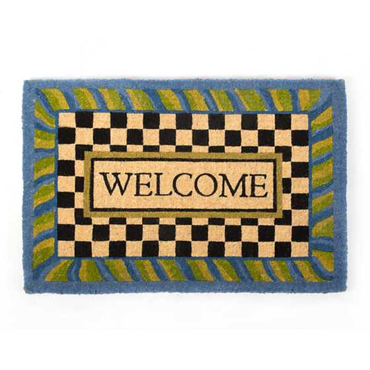 PERIWINKLE WELCOME MAT