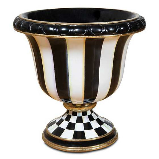 COURTLY STRIPE TABLETOP URN