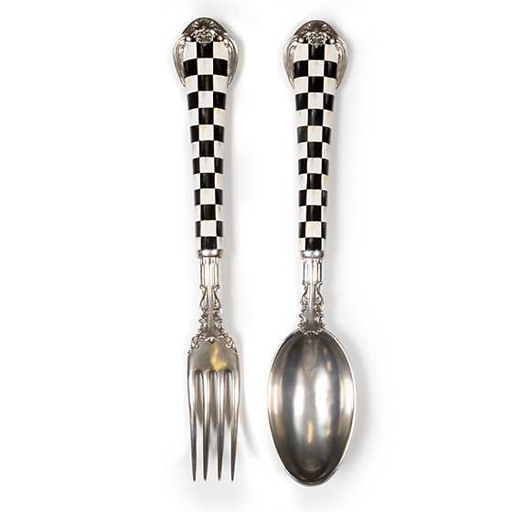 Courtly Check Spoon & Fork