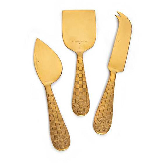 QUEEN BEE CHEESE KNIVES-SET OF 3