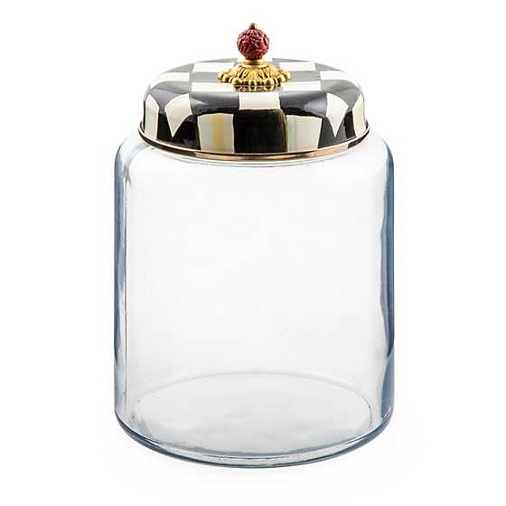 Courtly Check Storage Canister-Bigger
