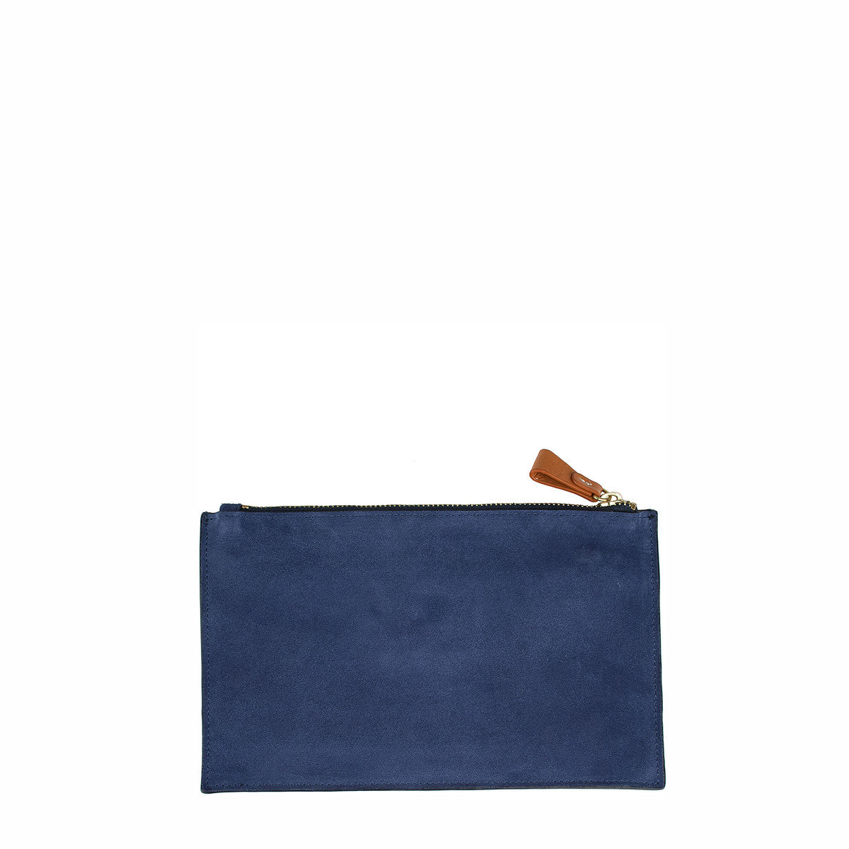 Carrie Suede Clutch