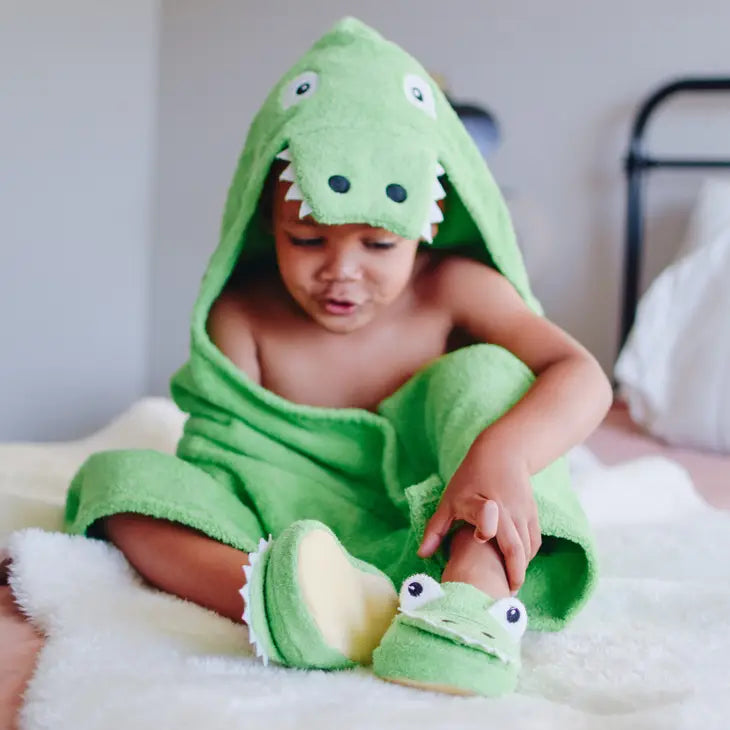 Alligator Hooded Towel