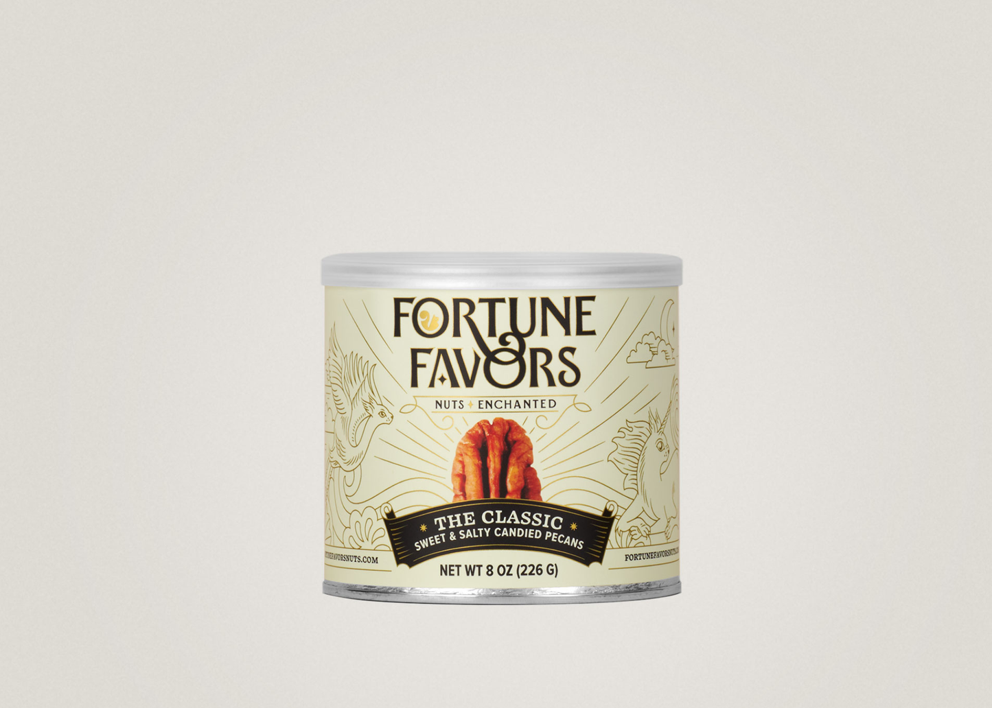 Fortune Favors The Classic Candied Pecans 8 oz
