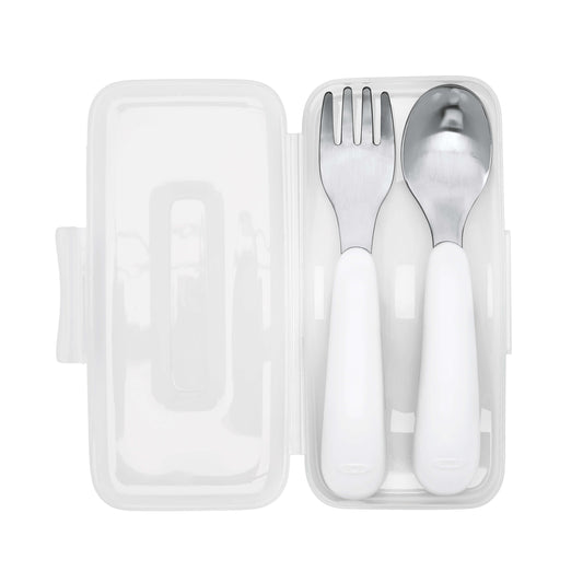 On the Go Fork and Spoon Set
